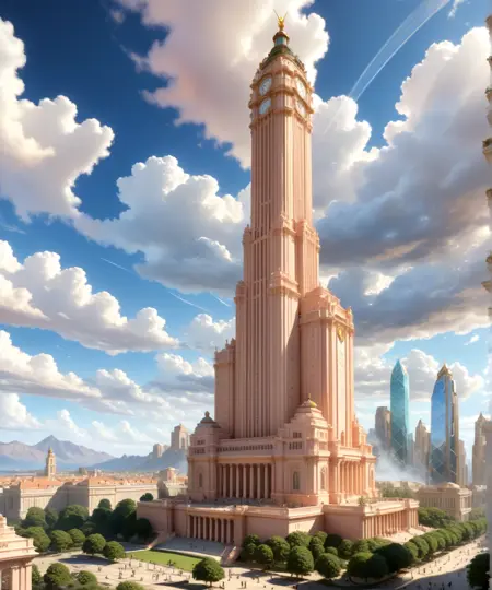 Authoritarian Architecture (Architecture) (SDXL) (AD)