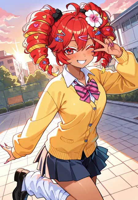 Gyaru Kasane Teto - MV Character