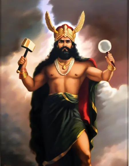 Raja Ravi Varma - Indian Artist Style (SDXL)