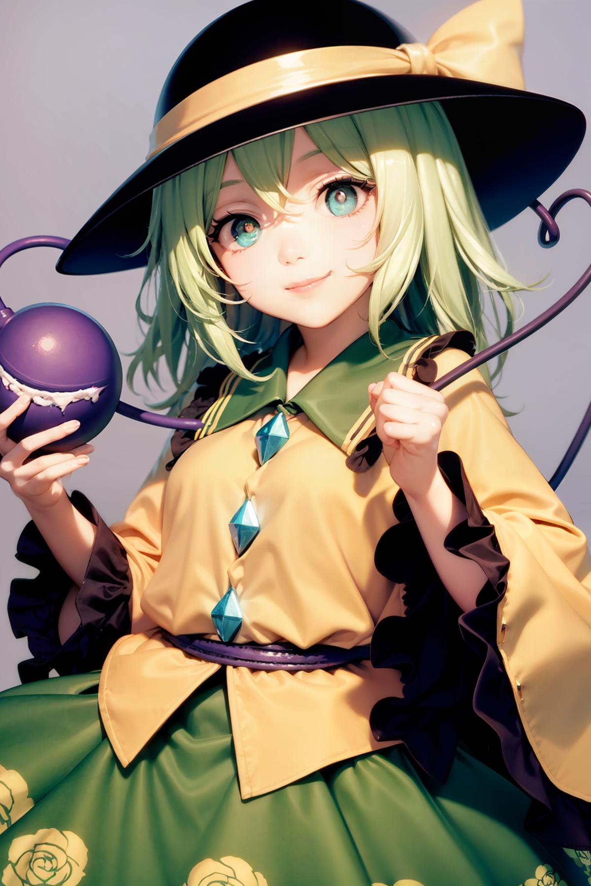 komeiji koishi (touhou) 古明地恋 东方project image by kozue