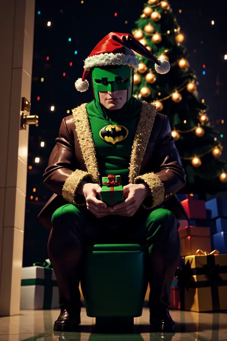 Xmas Memes (SFW) Embedding Set - BatXmasLego