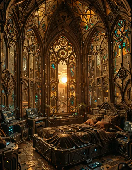 ROOMS : Cyberpunk Bedrooms