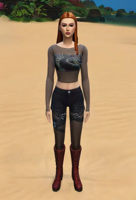 Morgan Fyres - Sims 4