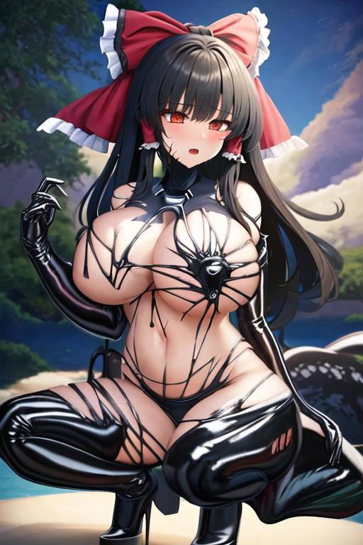 Change-A-Character: Symbiote Taking Over Your Waifu! image by npg8993