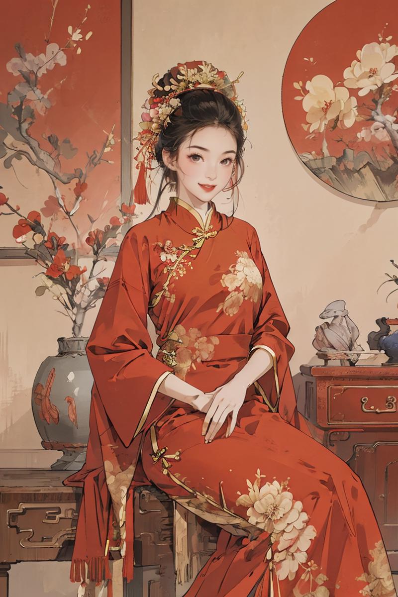 浔埔女-簪花围头饰 | Xunpu-Hairpin flowers | Chinese traditional clothing image by aji1