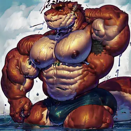 Anthro Tyrannosaurus Rex