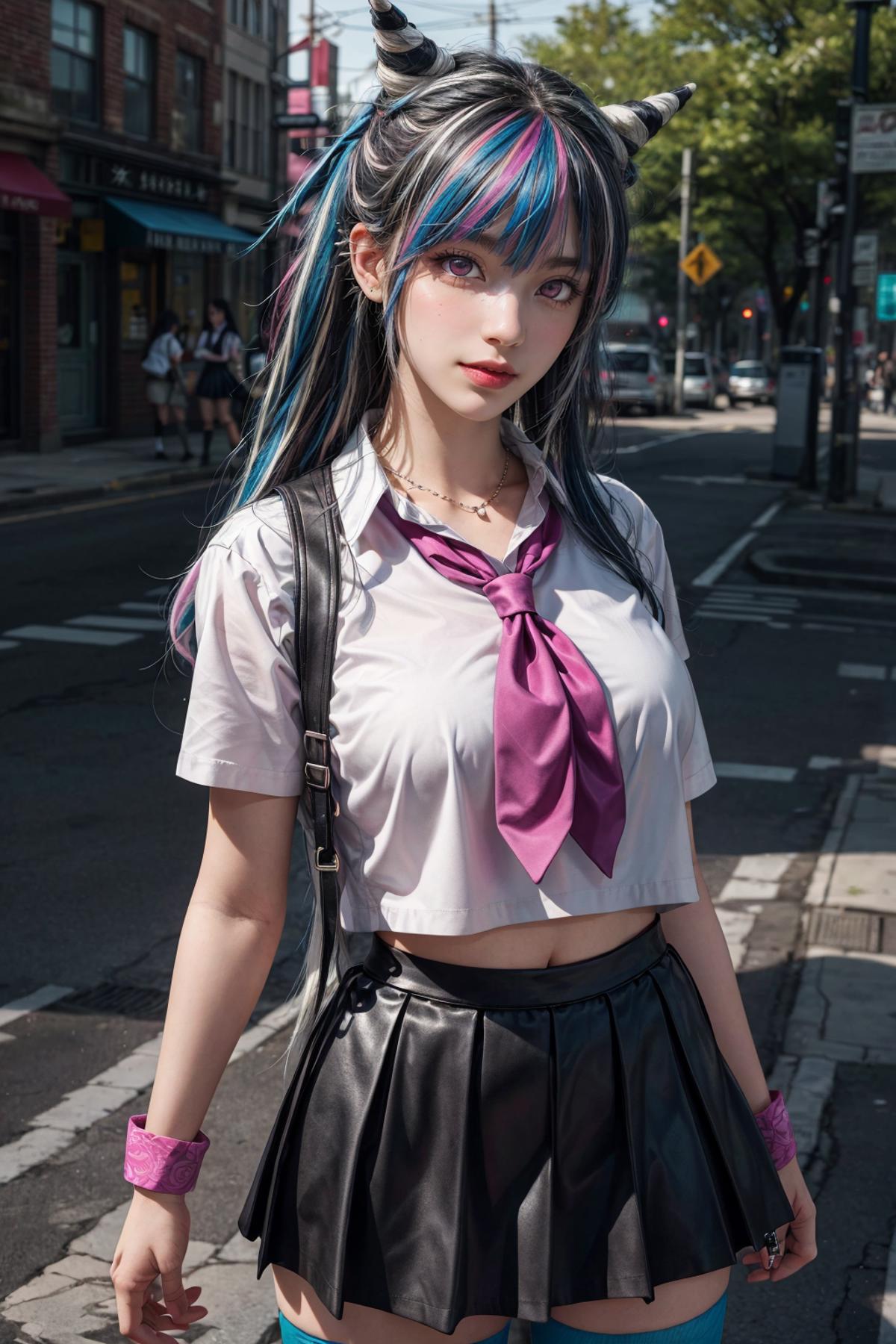 Ibuki Mioda (澪田 唯吹) - Danganronpa (ダンガンロンパ) image by DarkPhoenixxx