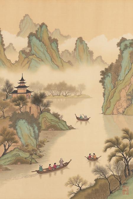 C_Ancient Landscape Painting_Landscape Scene Generation v1.0