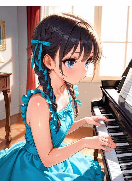 編み込みリボン/hair ribbon braid(SD,XL,pony) v1.0 illustrious