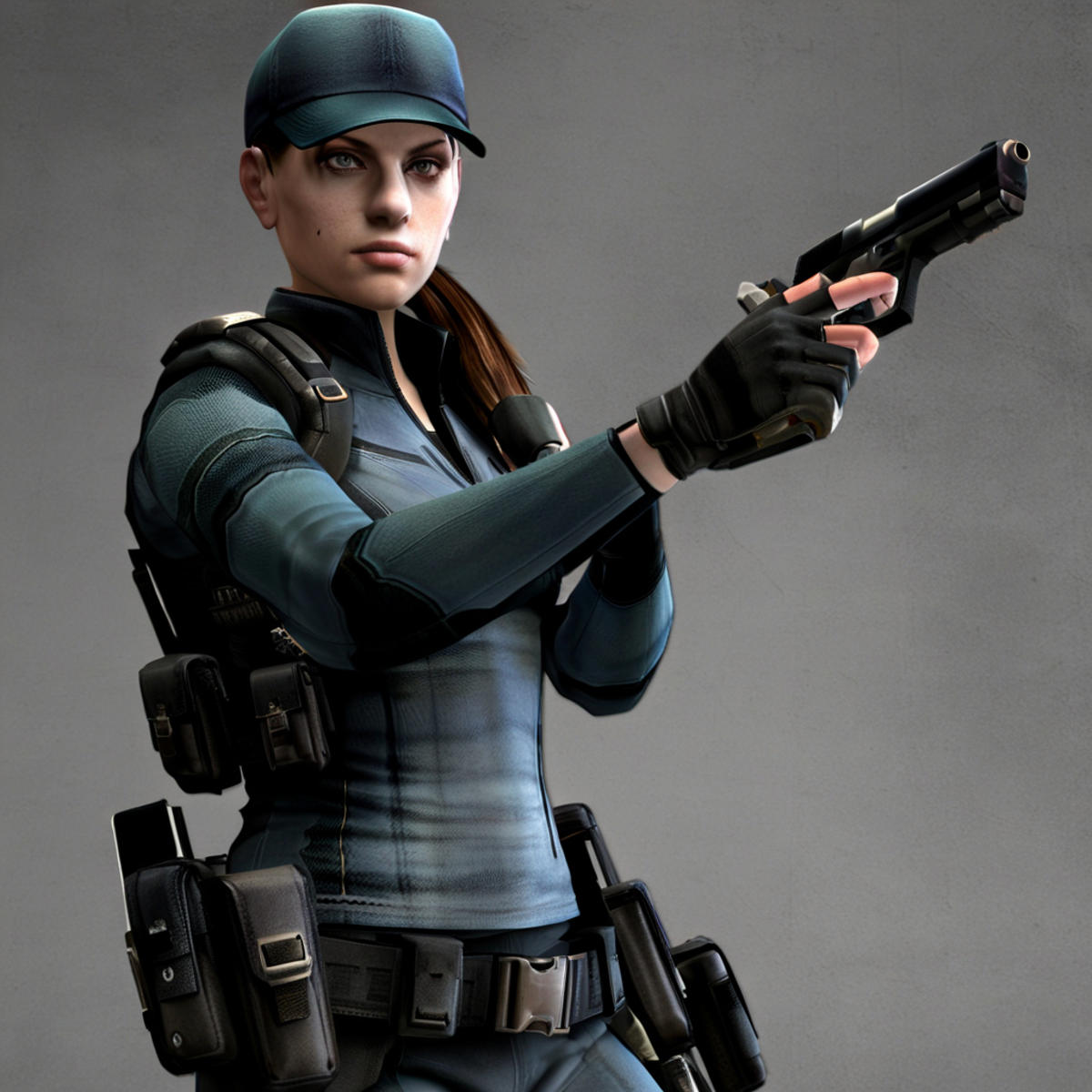 Jill Valentine Resident Evil 5 BSAA image by Makethemcomealive