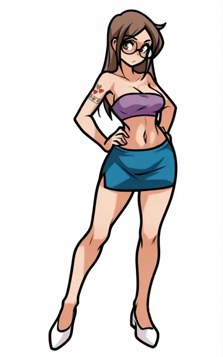 Megan - Jagodibuja [SD 1.5/PonyXL/Illustrious]