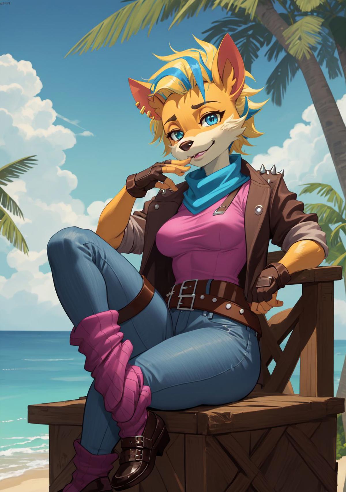 Pirate Tawna (Crash Bandicoot) image by marusame