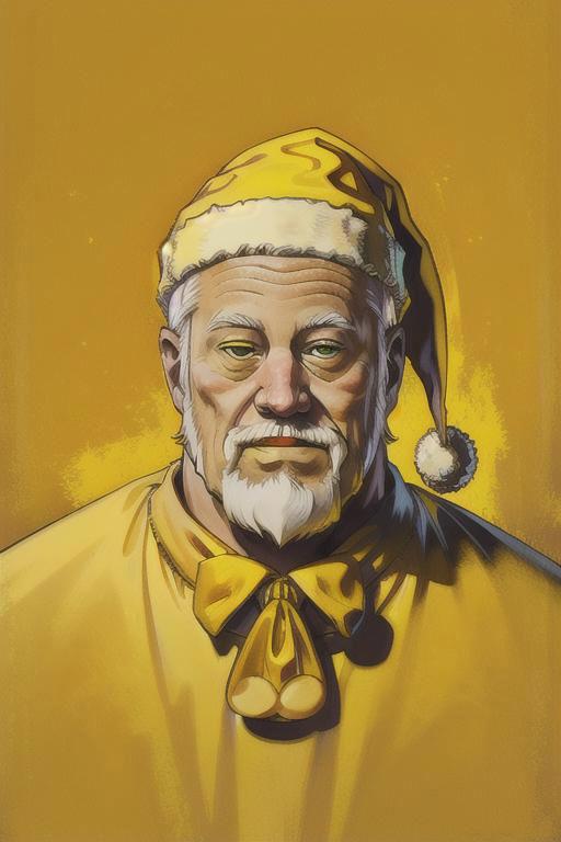 Yellow Santa for Yellow Team image by eldisss