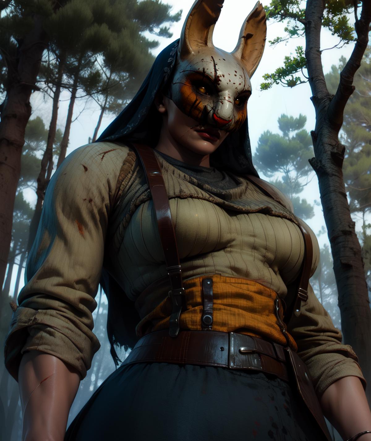 The Huntress - Dead by Daylight  (Mask/Maskless) image by True_Might