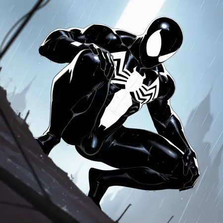 Spiderman - Classic Black Suit