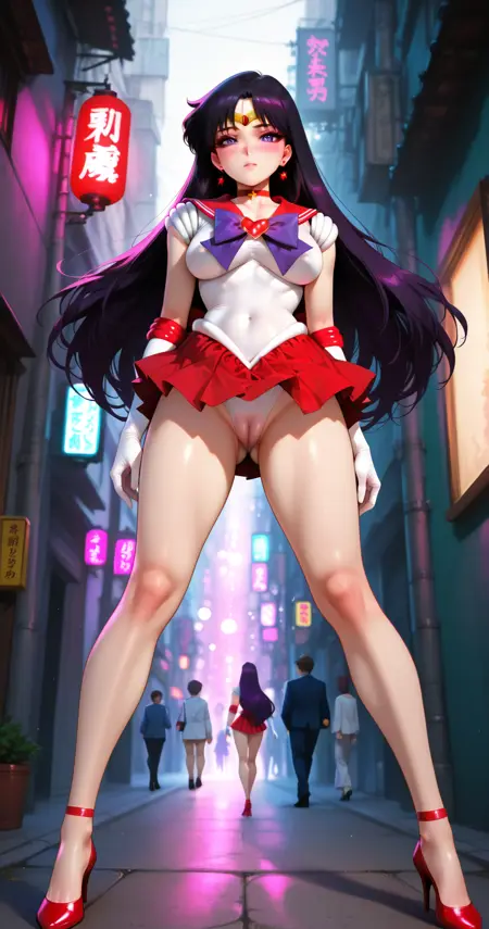 illustrious sailor mars
