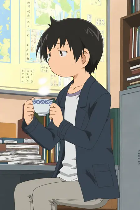 超元气三姐妹みつどもえ——矢部智[Commission/委托]