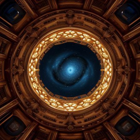 stretch, Sharp image, 4k, 8k, Detailed and Intricate, Cinematic,  
OverallDetail,  ultra detailed, ultra resolution, vault, no people, fully generated, amazing, beautiful, highest quality, detailed technology, machinery, futuristic, perfect, 4k definition, great lighting,  with an aura, bright light on the front of inhuman shapes, many colors