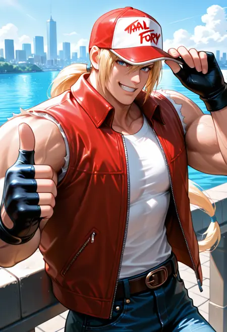 Terry Bogard - Fatal Fury l IllustriousXL (2 Outfits)