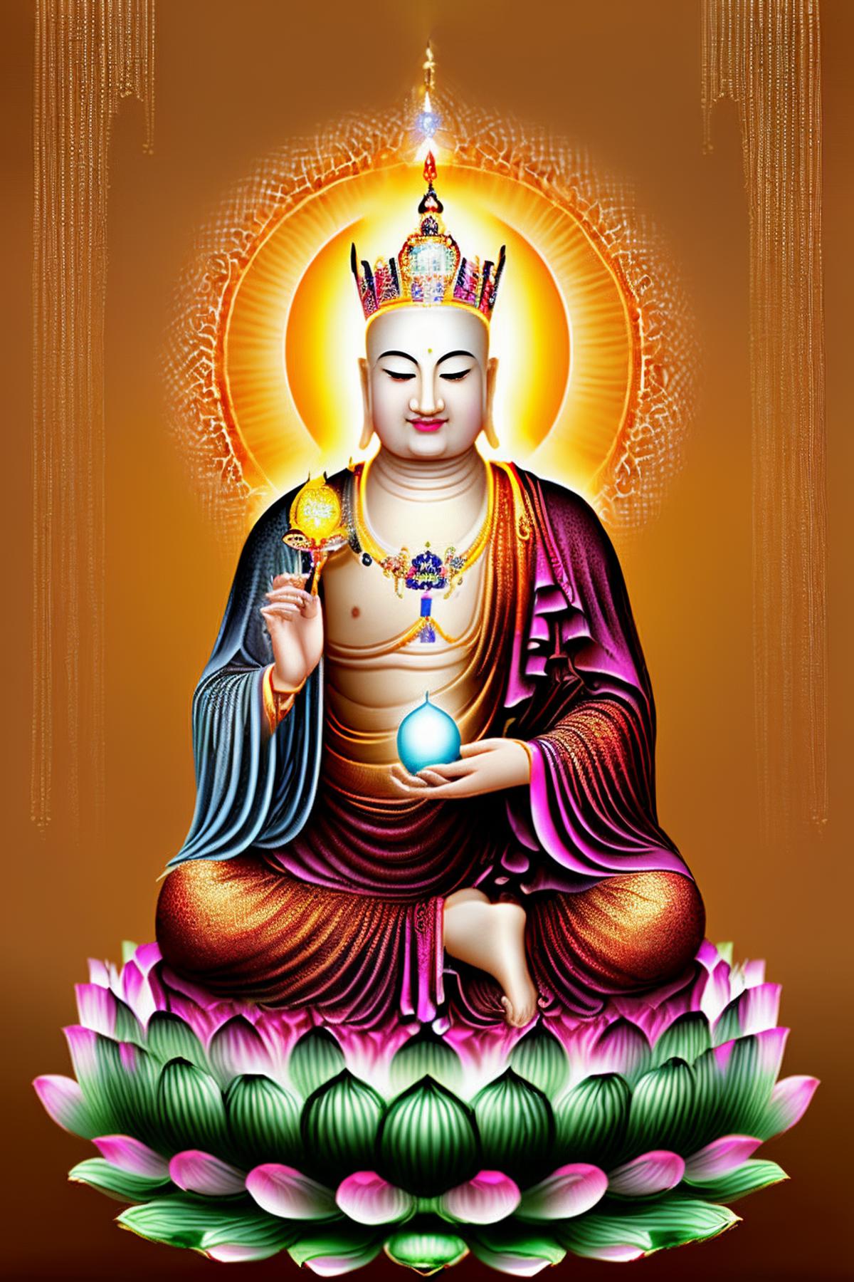 Ksitigarbha Bodhisattva 地藏王菩萨 image