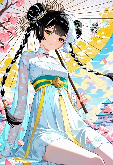 虹境着色_HongJing Colored_Color style