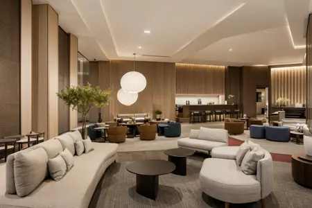 Hotel Interior Design - Lounge area