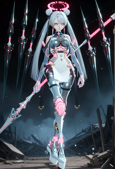 Leben Distel / The First Deus ex Machina "Propator" from Crymachina クライマキナ