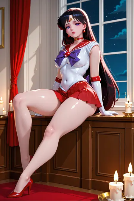illustrious Sailor Mars 02