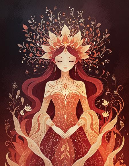 Art Nouveau Carmine 135_a6