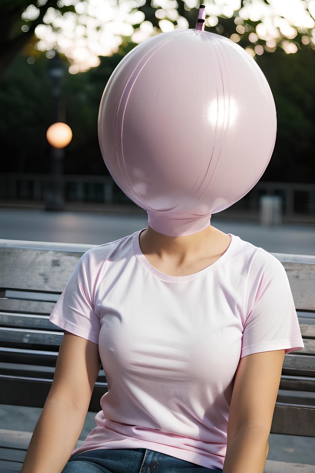 Inflatable Latex Ballhood image by bnrmkr