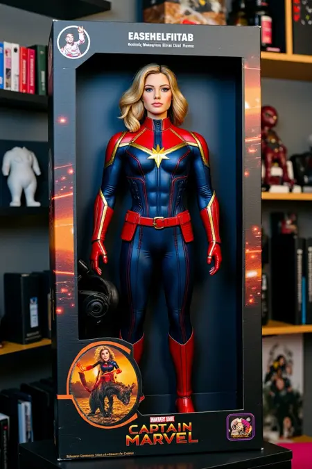 Doll Box Barbie style Realistic - FLUX LORA 👑