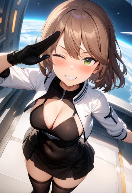 尾長晶乃 (アリス ギア アイギス) onaga akino (Alice Gear Aegis) v4.0