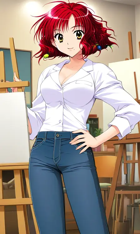 若井みさき  illustrious Wakai Misaki (Kakyuusei 2)