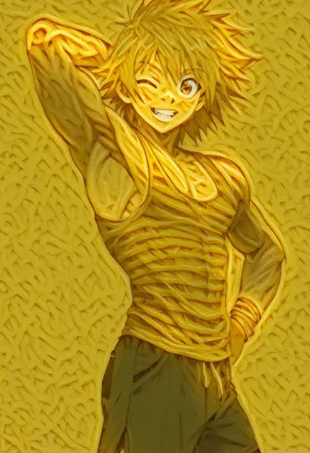 Ostagram Spaghetti/Pasta/Noodle filter mashup meme style