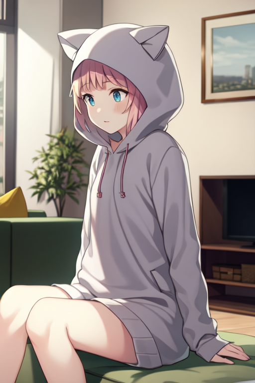 Cat Hoodie (from Re:CREATORS) image by MassBrainImpact