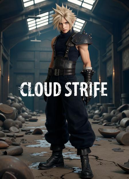 Cloud Strife v1.0 Flux Dev