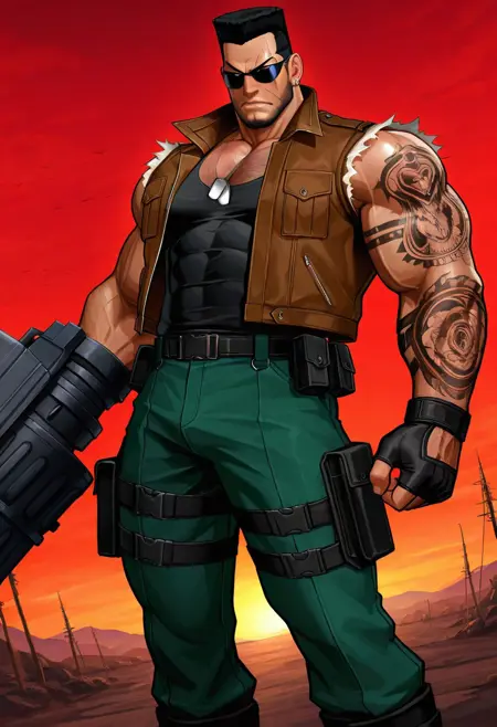 Barret Wallace - FFVII/FF7:RE