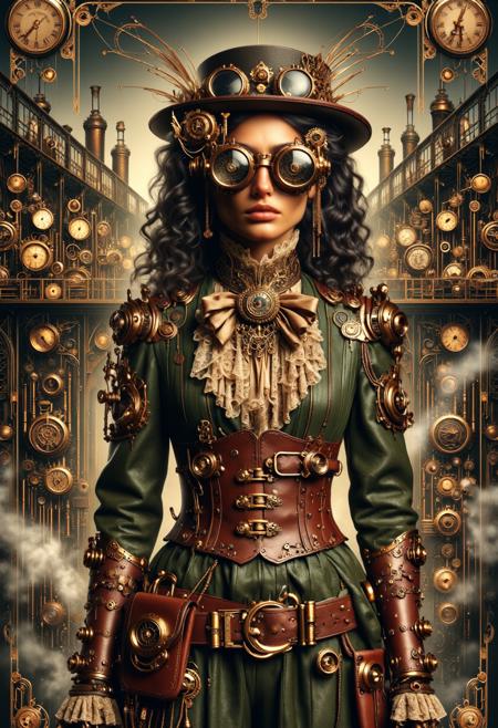 Steam Punk Character Design V1