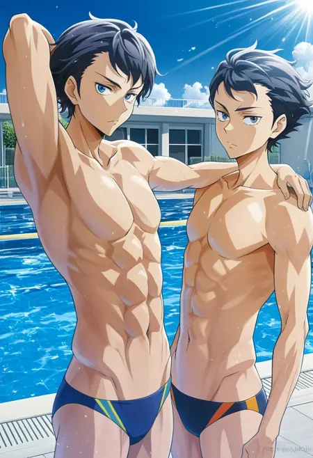 DIVE!! Anime style