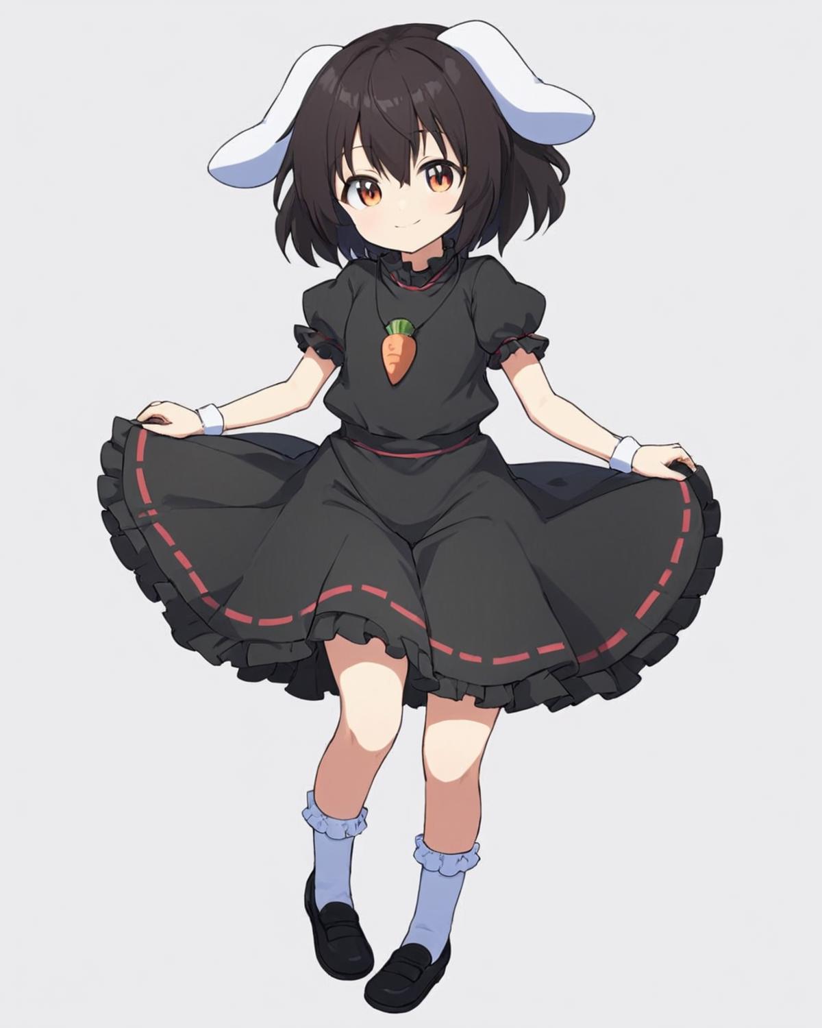 XL | touhou|东方 projcet 因幡天为/因幡 てゐ/Tewi Inaba image by kitarz