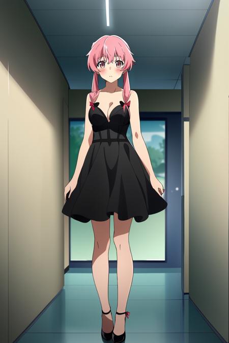 <lora:æå¦»ç±ä¹1V-000005:0.8>,æå¦»ç±ä¹,1girl,pink hair, pink eyes,hair bow,sidelocks,twintails,ponytail,shiny hair,looking at viewer, solo,blush
black dress,sleeveless,sleeveless dress,breasts,medium breasts,bare shoulders,legs,full body, standing,, Exquisite visuals, high-definition,masterpiece,best quality,