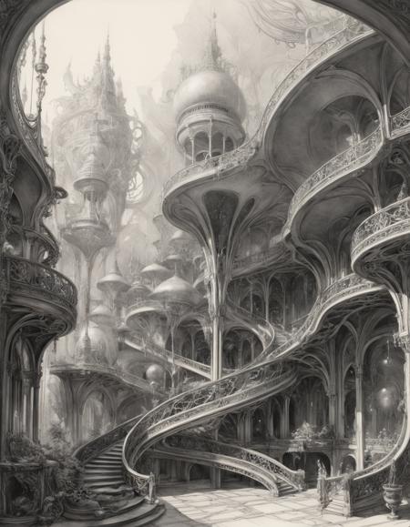by Stephan Martiniere and Ernesto Neto,  (underexposure , Pencil Sketch Drawing but extremely beautiful:1.4), (intricate details, masterpiece, best quality:1.4) ,
Art nouveau style, elegant, decorative, curvilinear forms, nature-inspired, ornate, detailed, , looking at viewer, dynamic pose
<lora:add-detail-xl:1> <lora:xl_more_art-full_v1:0.5>  <lora:NicolaSamori:0.5> in the style of nicola samori <lora:looking_at_viewer:2>