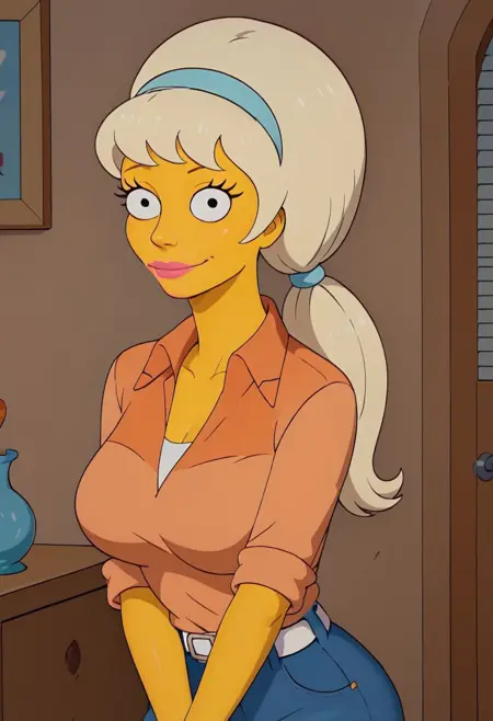Lurleen Lumpkin - The simpsons