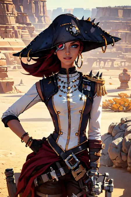 Captain Scarlett (Borderlands 2) | SD1.5