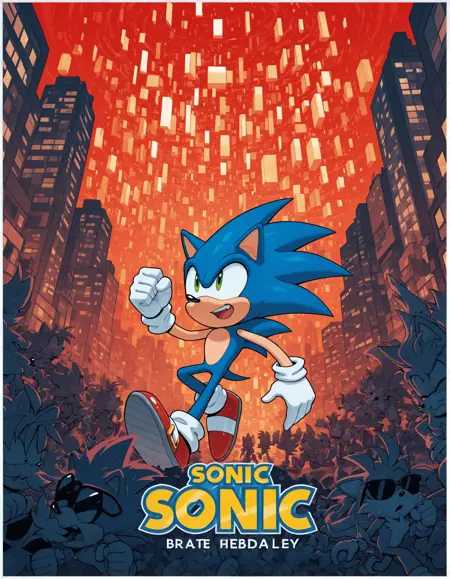 [IDW Publishing (Tyson Hesse Et Al)] (style) Sonic the Hedgehog – The IDW Comic Covers Vol-1 (2025) Comic Style Illustrious