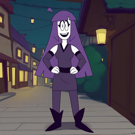 Lila (Spooky Month) | PonyXL v1.0