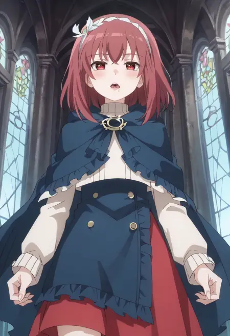 Red-Haired Girl - Aru Majo ga Shinu Made - Pony/SDXL