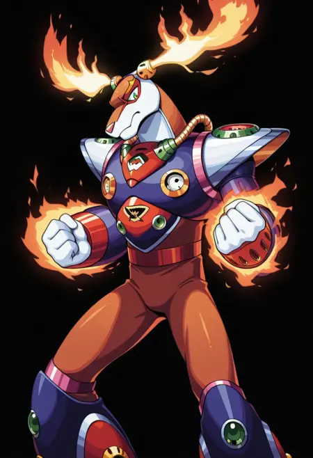 Flame stag From Mega Man X