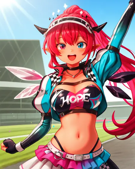 IRyS Race Queen Outfit (Hololive)