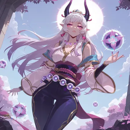 Spirit Blossom Syndra / League of Legends